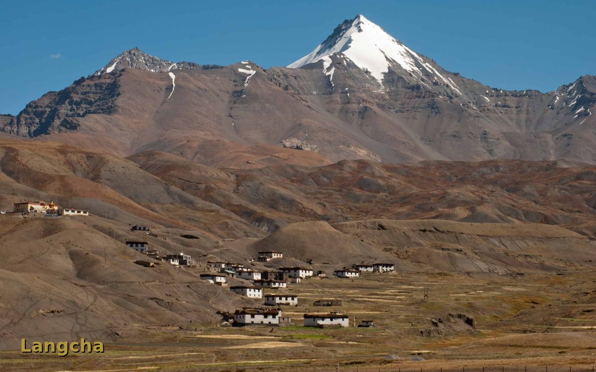 Himalayan mountain view